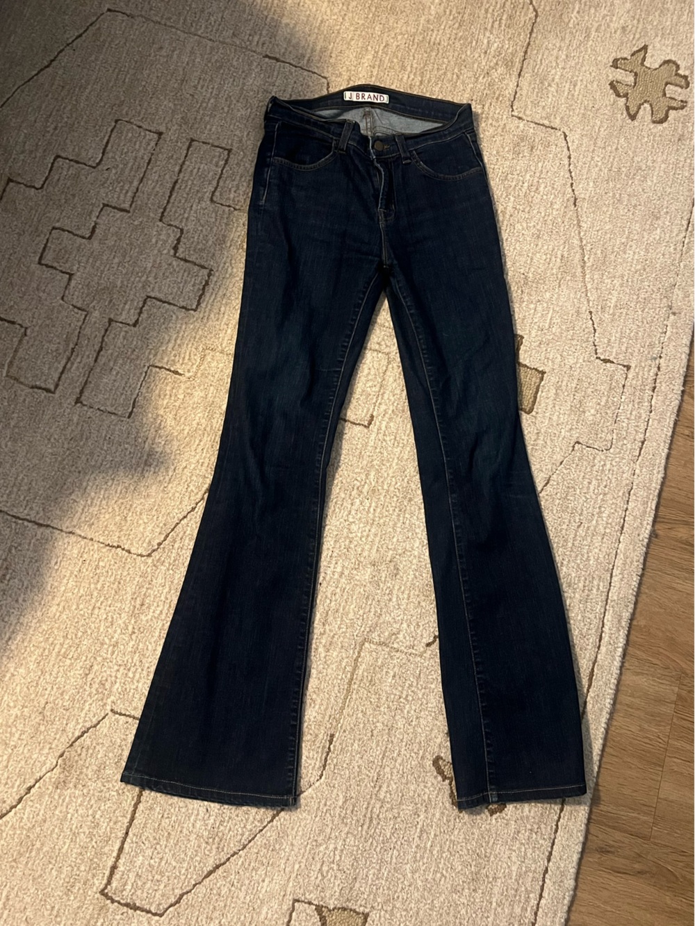 J Brand Dark Indigo Skinny Jeans